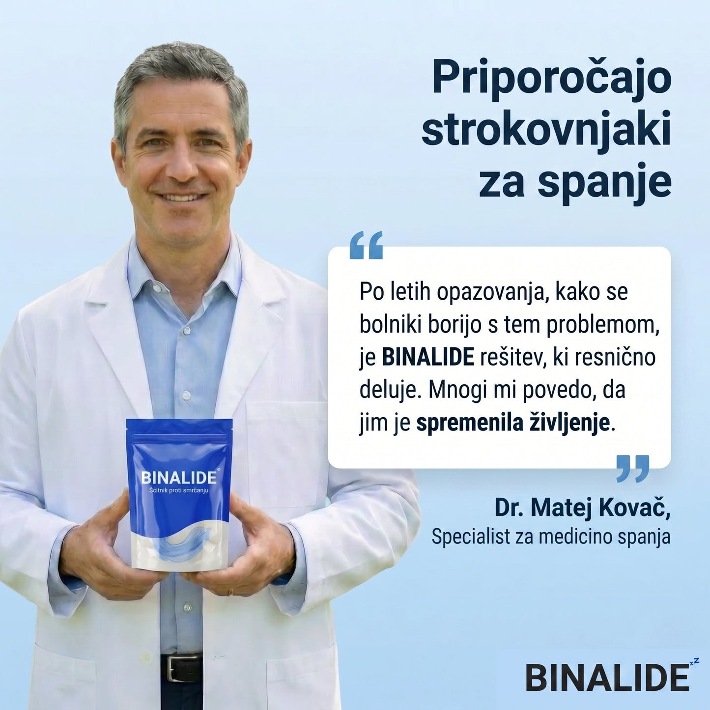 Proti smrčanju - BINALIDE